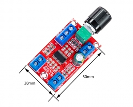 60W Digital Power Amplifier Module Dual Channel 102dB DC 12V Class D Amplifier